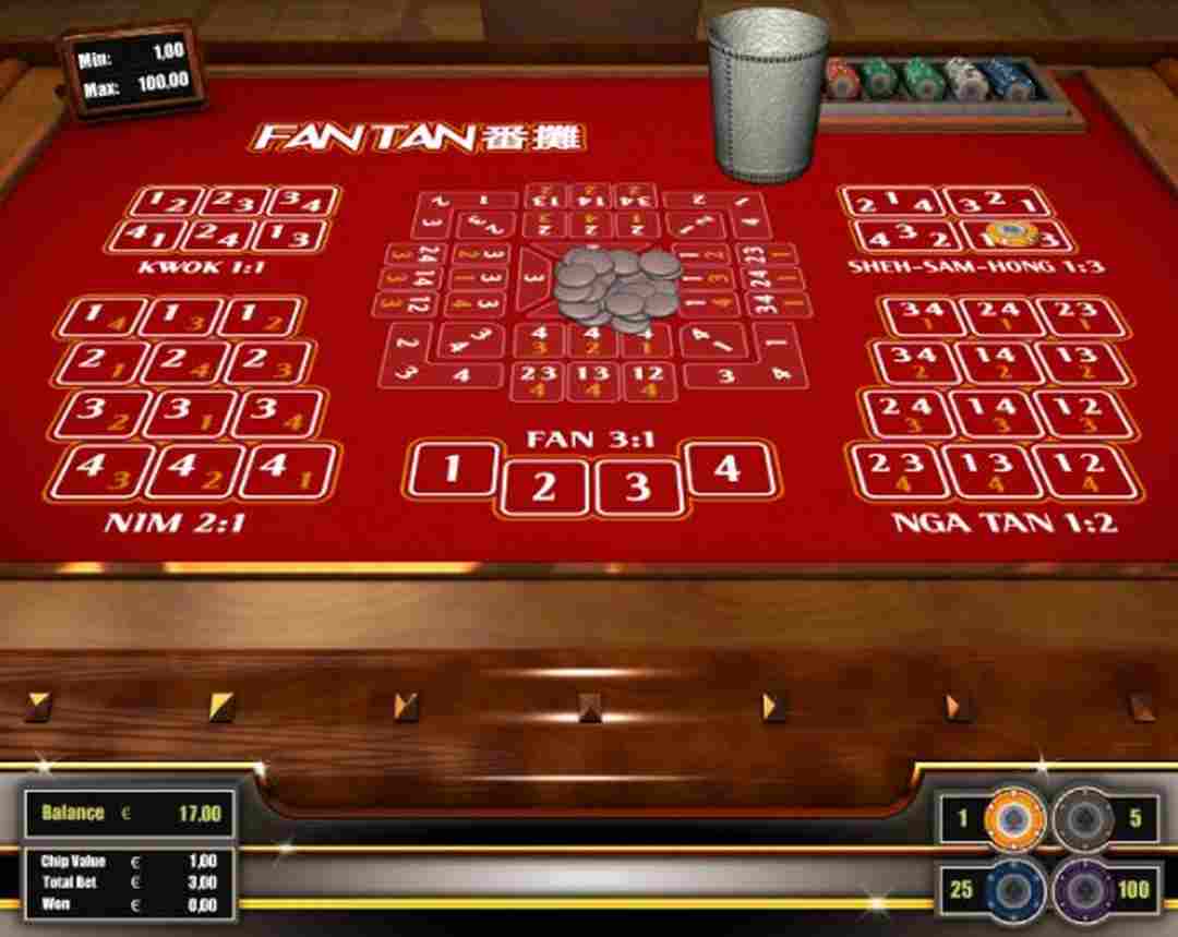 Fantan là game nổi bật tại các sảnh casino online